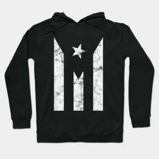 Puerto Rico Black Flag Hoodie